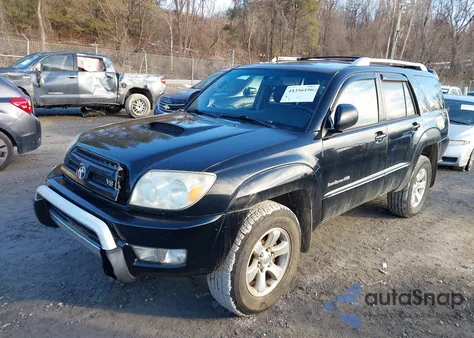 2005 Toyota 4Runner Sr5 Sport V8 из США, поврежденный, VIN JTEBT14R858026509